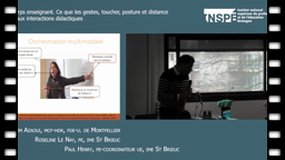 Le corps enseignant. Ce que les gestes, toucher, posture et distance font aux interactions didactiques 